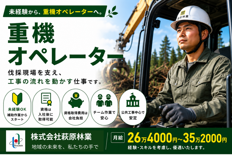 株式会社萩原林業の求人・転職情報
