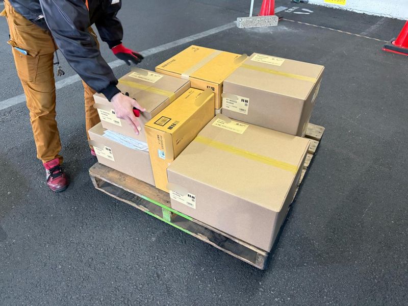 山中運輸有限会社(小牧市村中の倉庫)