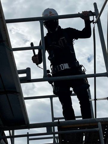 建設現場足場組立・解体作業員