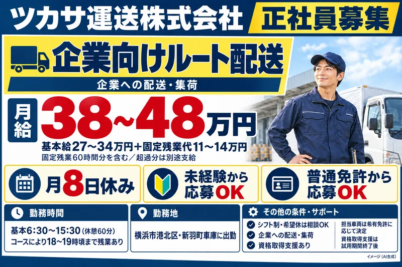 ツカサ運送株式会社-0001の求人・転職情報