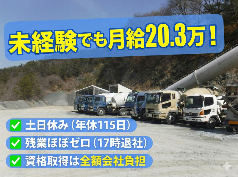 株式会社宮守砕石工業所の求人・転職情報