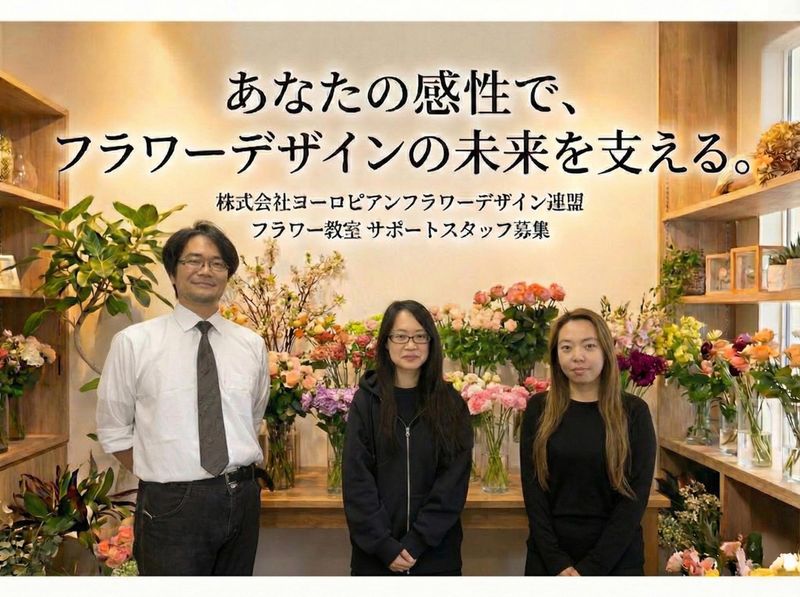株式会社ヨーロピアンフラワーデザイン連盟の求人・転職情報