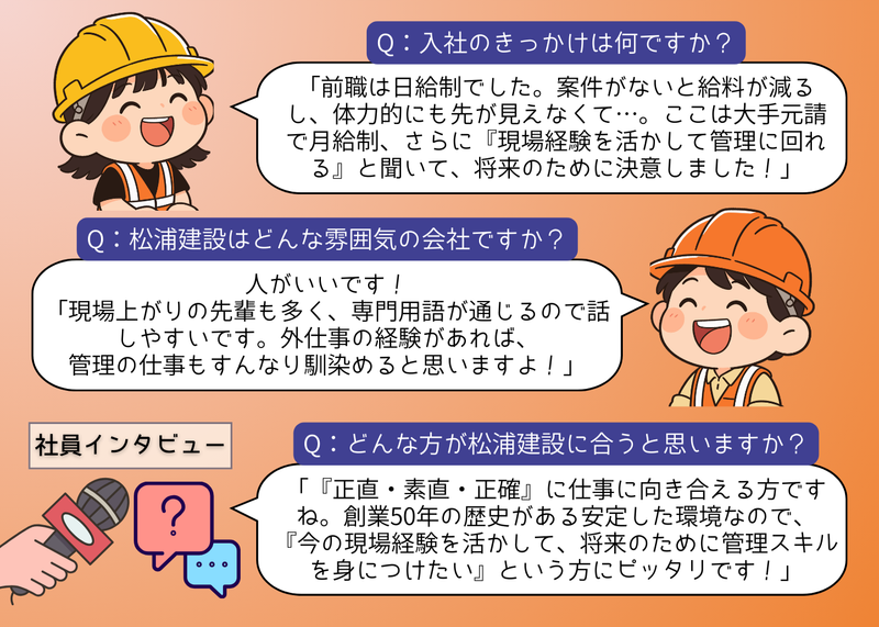 松浦建設株式会社の求人・転職情報