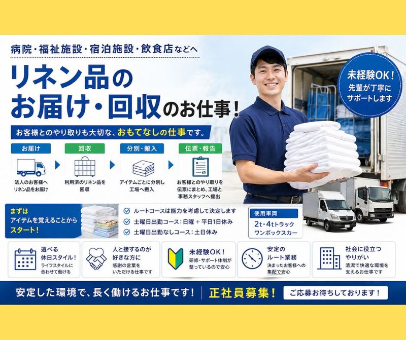 株式会社岡山ランドリーの求人・転職情報