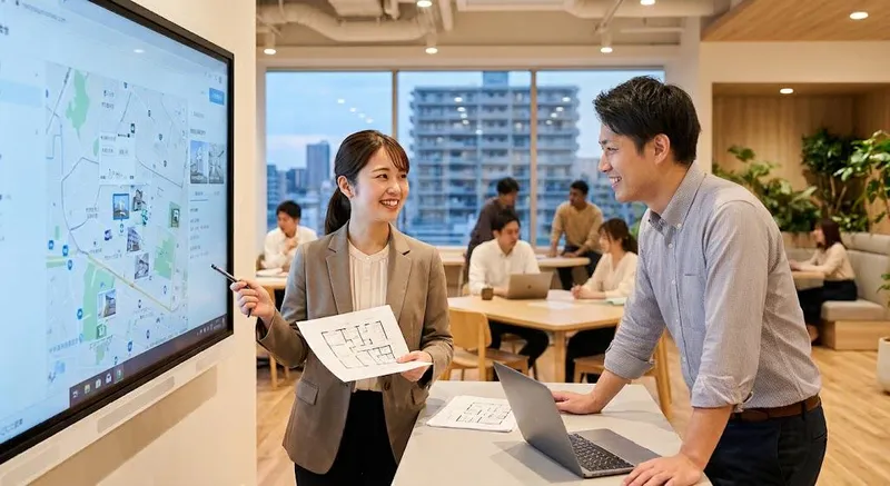 株式会社グローバルジョブズ(派遣先:大手仲介不動産・中野店)のアルバイト・バイト求人情報