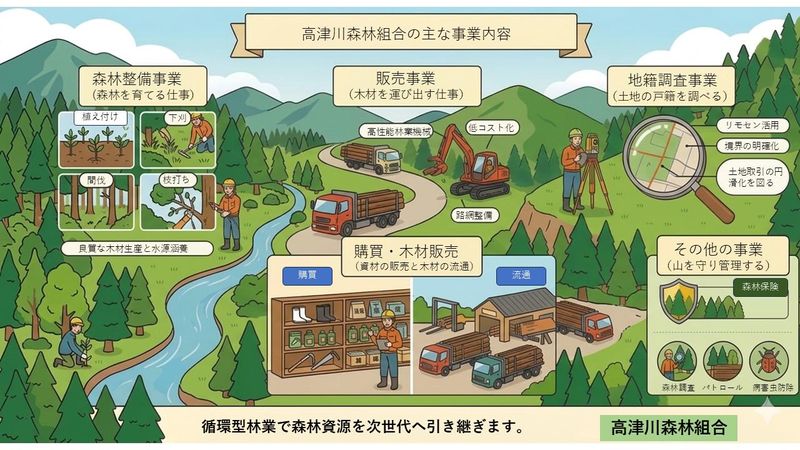 高津川森林組合の求人・転職情報