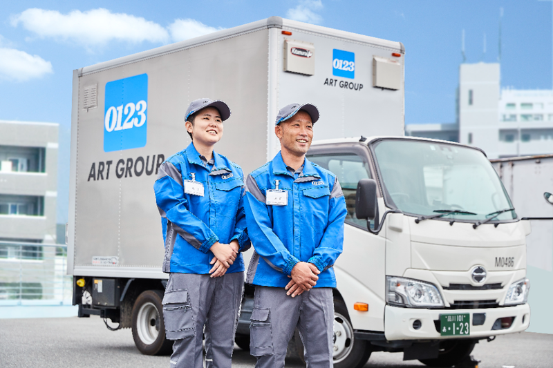 家具、家電・単身者向け引越BOX等の配送、設置の補助のお仕事!