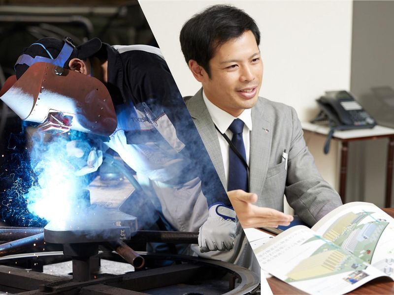【60分】車・機械好き必見!物流機器商社の営業・事務・整備