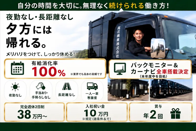 尾花興業株式会社の求人・転職情報