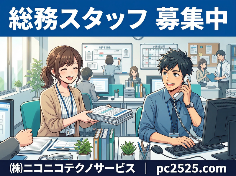 株式会社ニコニコテクノサービスの求人・転職情報