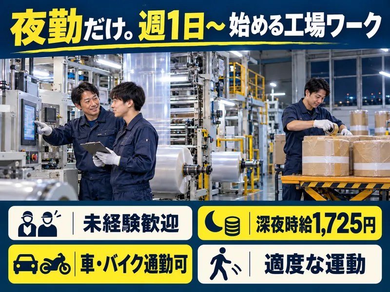 城北化学工業株式会社　戸田工場のアルバイト・バイト求人情報