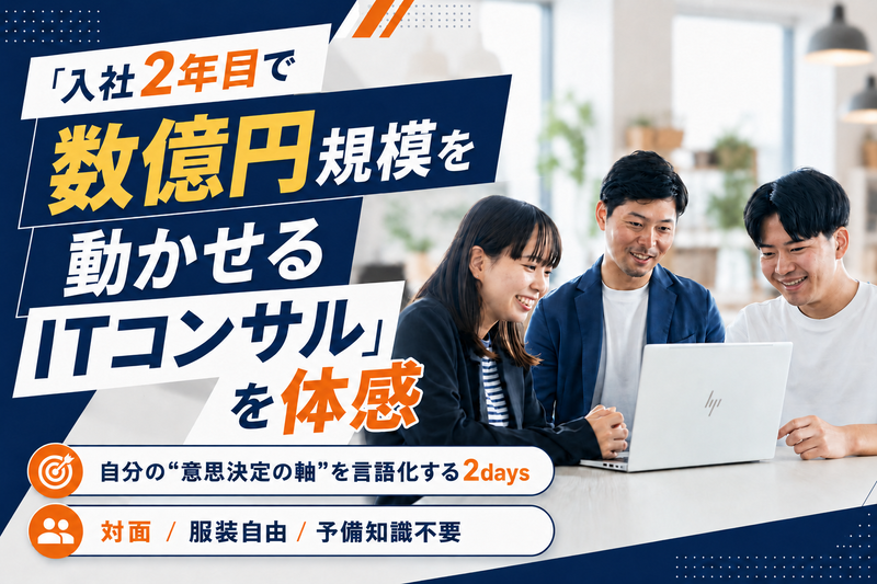 大手企業の意思決定に携わる|提案と決断、激動の2DAYS