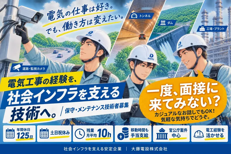 大藤電設株式会社-0002の求人・転職情報