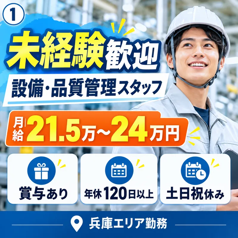 明石市大久保町内の製造技術会社の求人・転職情報