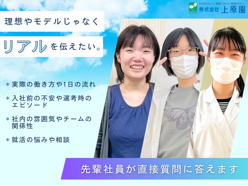 ちょっと詳しく 企業概要説明+先輩社員への質問&座談会