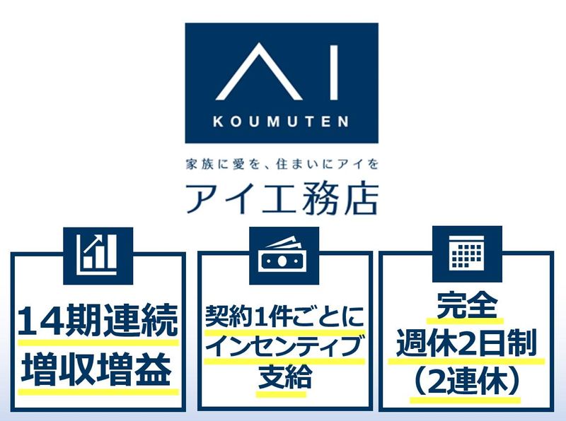 株式会社アイ工務店の求人・転職情報