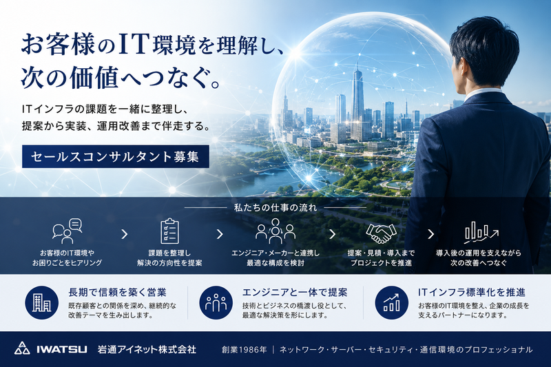 岩通アイネット株式会社の求人・転職情報