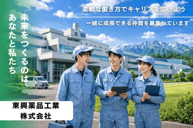 東興薬品工業株式会社 富山事業所の求人・転職情報