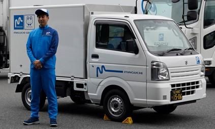 間口陸運株式会社　津守出張所