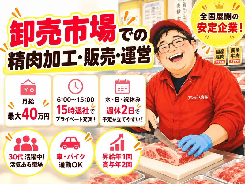 株式会社G-7ミートテラバヤシの求人・転職情報