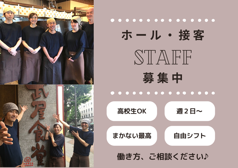 武屋食堂　北目町店のアルバイト・バイト求人情報-03