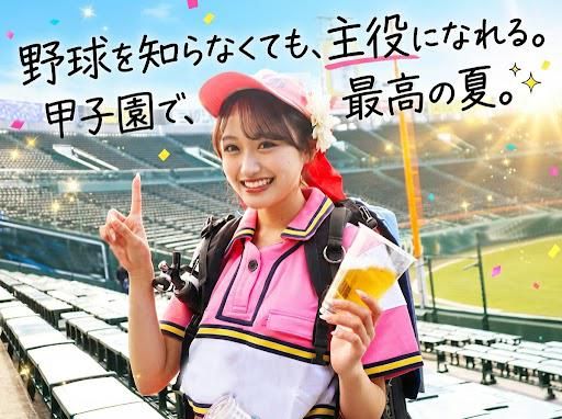 ア*ン様 販売員　ビール　売り子　女子　制服　ユニフォーム　上下　チア　野球　応 ビール 売り子 プロ野球 高校野球 野球 ユニフォーム チア スカート