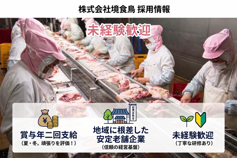 株式会社境食鳥の求人・転職情報