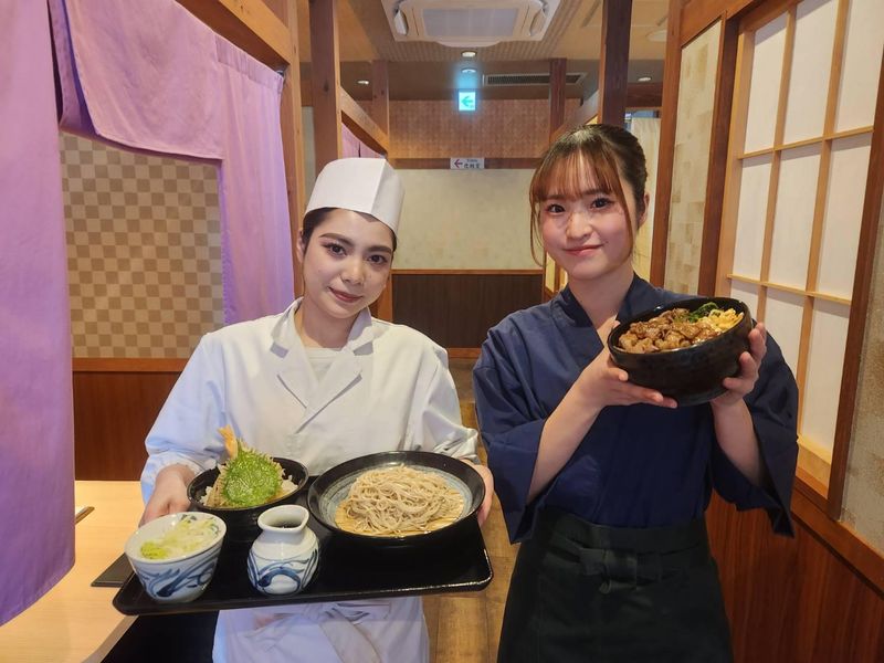 石臼挽き生そば　炭火焼肉丼　さくら茂原店