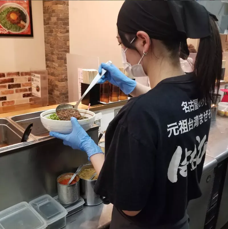 元祖台湾まぜそば はなび 一宮篭屋店のアルバイト・バイト求人情報