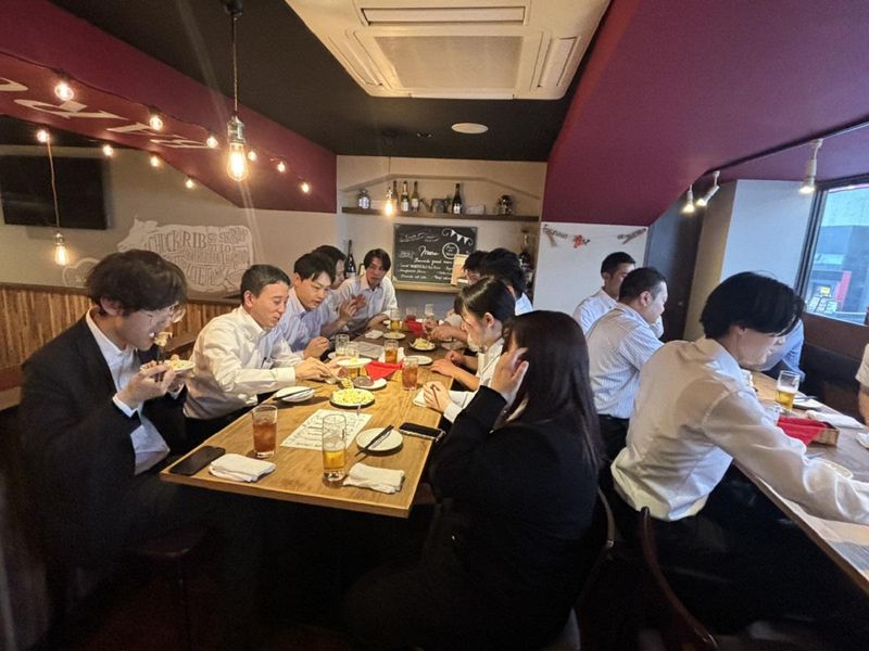 【岡山】飲食店で先輩社員と実際に食事をし、提案営業を体験!