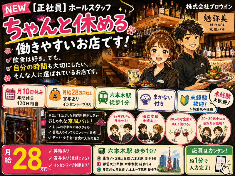 株式会社ブロウインの求人・転職情報