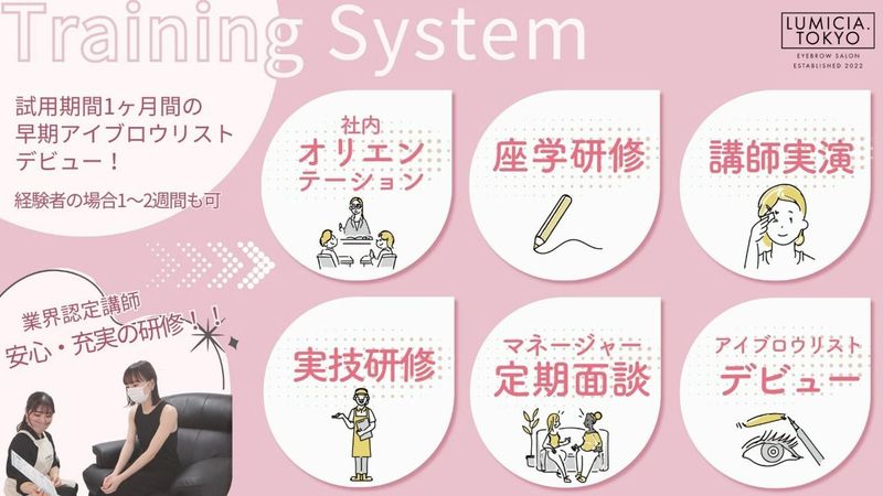 アイブロウサロンLUMICIA.-TOKYO-池袋東口店【眉毛専門店】のアルバイト・バイト求人情報-04