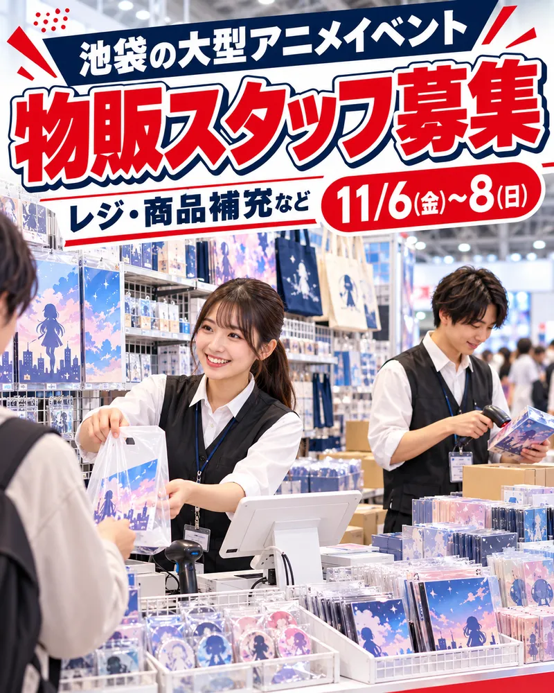 池袋サンシャインシティのアルバイト・バイト求人情報