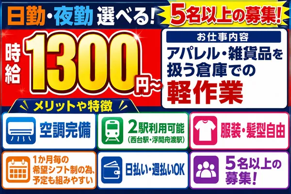 株式会社アイニードのアルバイト・バイト求人情報