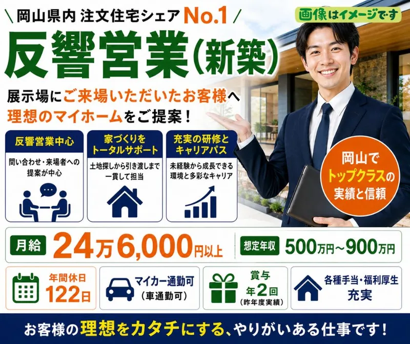 ライフデザイン・カバヤ株式会社　問屋町テラス住宅展示場の求人・転職情報