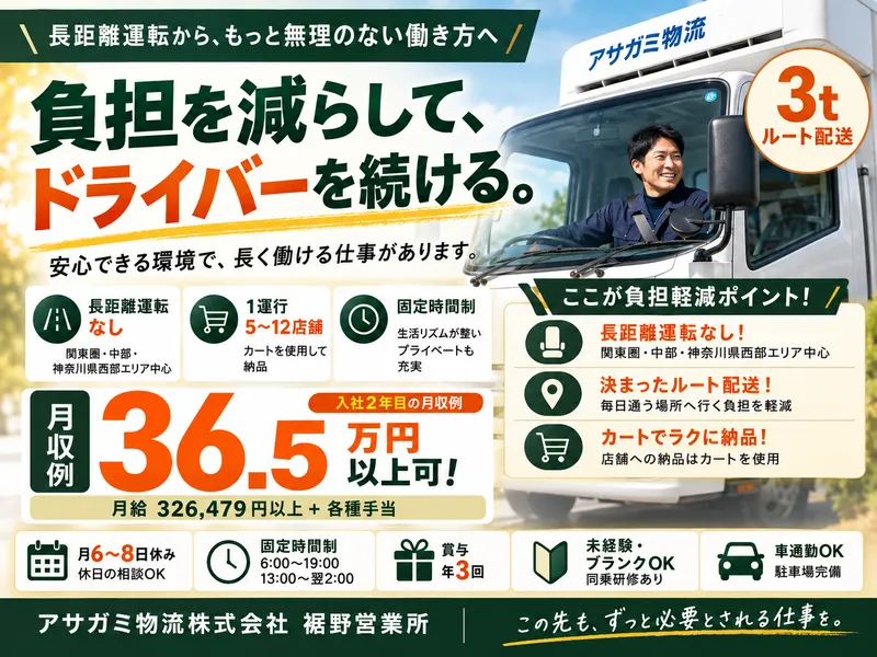 アサガミ物流株式会社の求人・転職情報