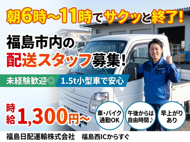 福島日配運輸株式会社のアルバイト・バイト求人情報