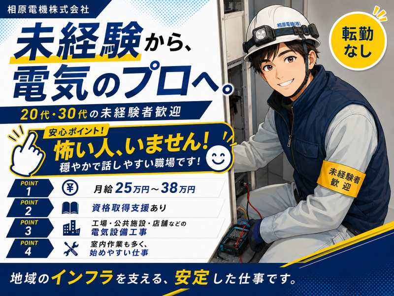相原電機株式会社の求人・転職情報