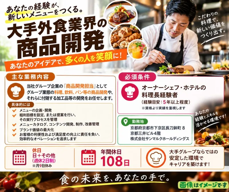 株式会社サンマルクホールディングスの求人・転職情報