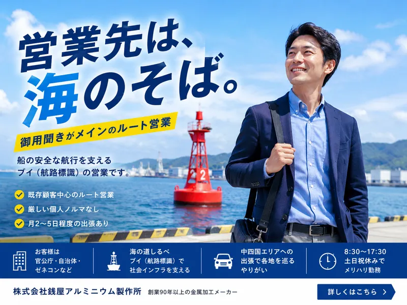 株式会社銭屋アルミニウム製作所の求人・転職情報