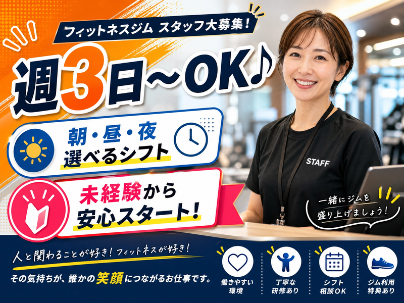 スパ&フィットネスAt　One　Sports(アットワンスポーツ)のアルバイト・バイト求人情報-15
