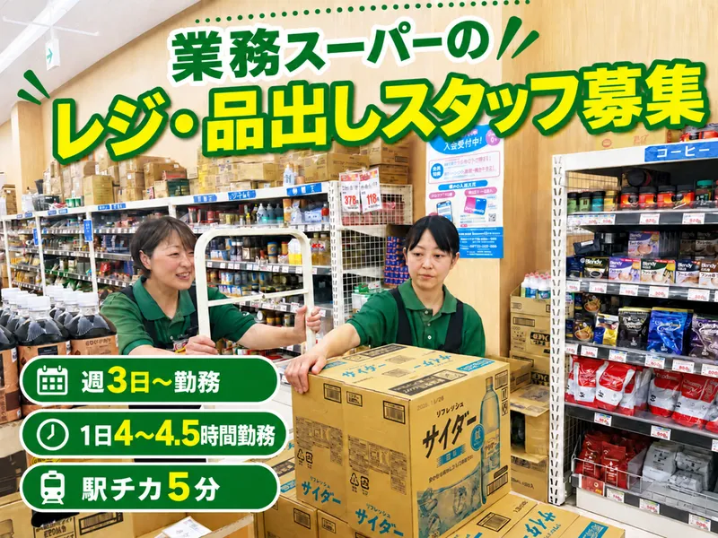 生鮮&業務スーパー　誉田店のアルバイト・バイト求人情報