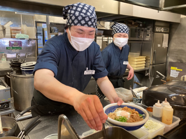 角中うどん　黒埼店の求人情報