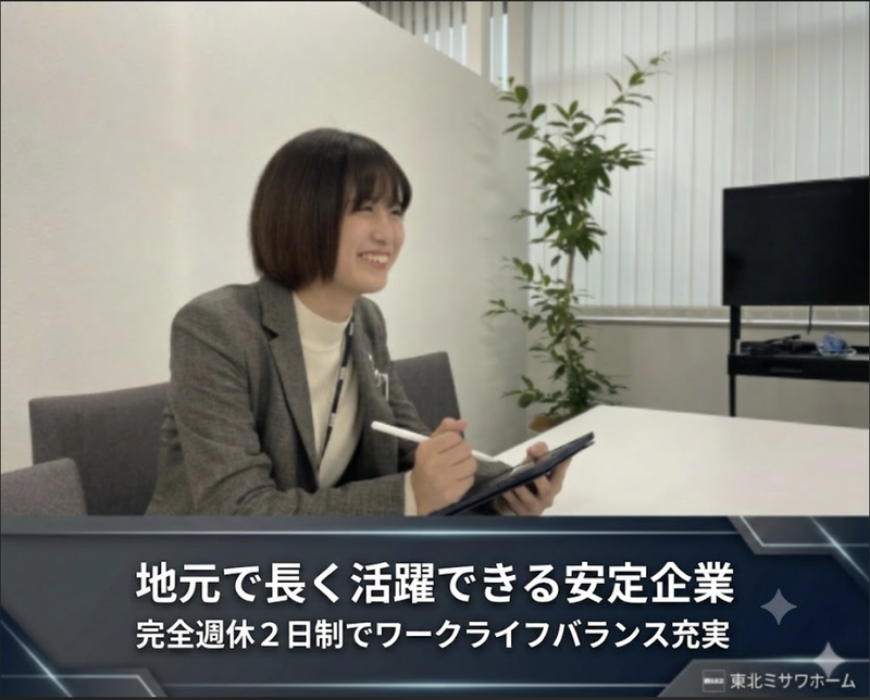 東北ミサワホーム株式会社の求人・転職情報