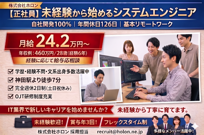 株式会社ホロン-0002の求人・転職情報