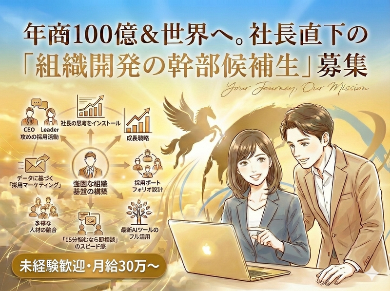 ペガサスブランディング株式会社の求人・転職情報