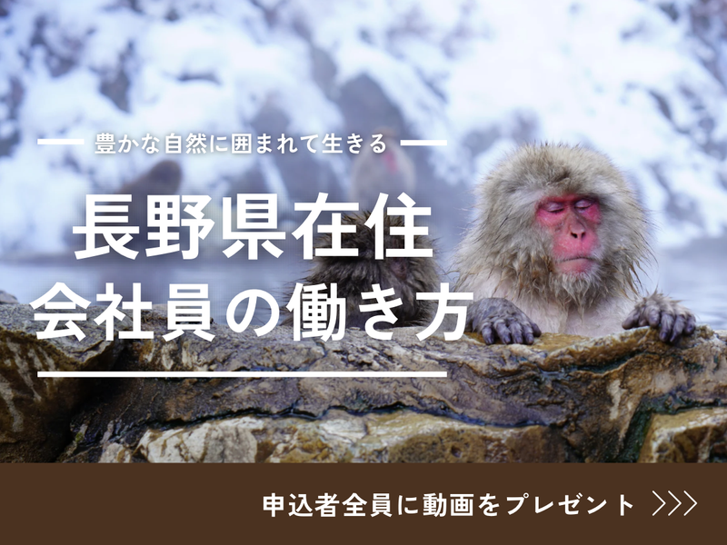長野で働く魅力を発見する20分コンパクト動画