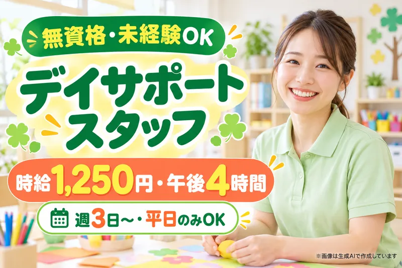日中一時支援 クロ〜バ〜 (株式会社サラダ介護)のアルバイト・バイト求人情報