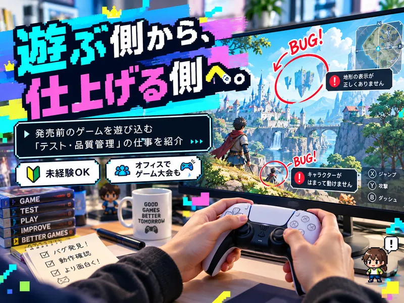 ITエンジニア|ゲームテスター会社説明会