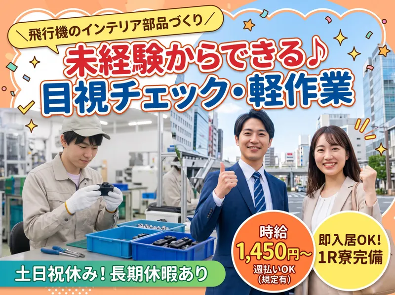 大日工業株式会社 立川事業所(21041a)のアルバイト・バイト求人情報